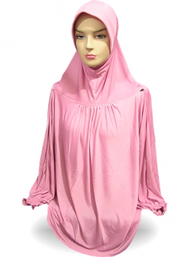 Jilbab Lengan Pink 001